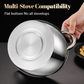 Stainless Steel Lard Container with Lid and Strainer（50% OFF）