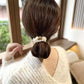 High Stretch Pleated Glitter Mesh Hair Tie（50% OFF）