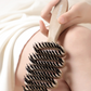 Boar Bristles Hair Brush With Curved Design（50% OFF）