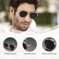 Unisex Vintage Steampunk Double Bridge Sunglasses