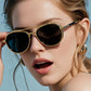 Unisex Vintage Steampunk Double Bridge Sunglasses