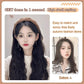 High Cranial Hairstyle Headband Wig