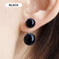 Women's Fashion Double Bead Pearl Earrings