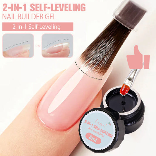 🔥Hot Sale $9.99🔥2-in-1 Self-Leveling Nail Builder Gel (50% OFF)