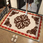 3D Floral Yarn Anti-Slip Absorbent Floor Mat – Stylish, Soft & Safe