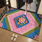 3D Floral Yarn Anti-Slip Absorbent Floor Mat – Stylish, Soft & Safe