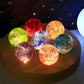 Glowing Starry Sky Glass Sphere Decor
