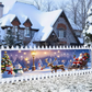 Outdoor Merry Christmas Hanging Banner