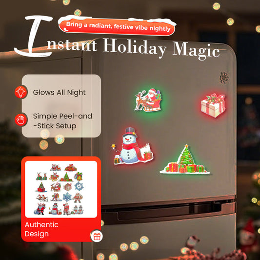 Luminous Christmas Wall Stickers Set