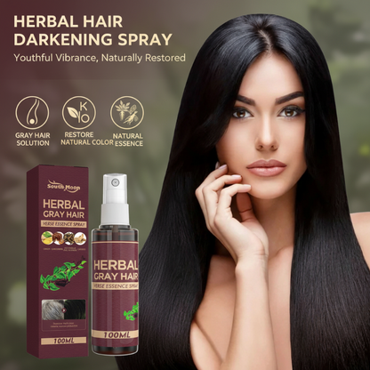 Black Friday Biggest Discount - 50% OFF🌟Herbal Hair Darkening Essence Spray