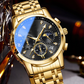 Men's Multifunction Chronograph Watch with Calendar