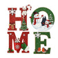 📢📢50 % OFF !!⏰⏰Christmas Wooden Wall Decor Letter Sign - HOME/JOY