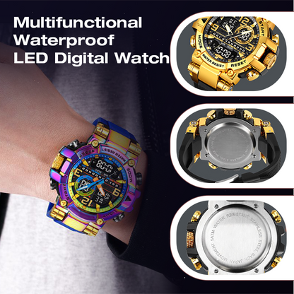 ⏳Time-Limited Special⏰Multifunctional Waterproof LED Digital Watch