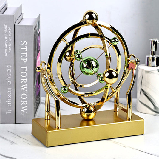 Celestial Orbit Perpetual Motion Pendulum - Creative Home Rotary Decoration