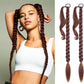 Lightweight Long Braided Ponytail Extension for Women