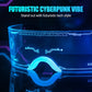 🎅Hot Sale 50% OFF🎁Fancy LED Light-Up Cyberpunk Glasses for Adults