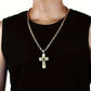 🔥2026 New Arrivals: 50%🔥Men's Two-Tone Cross Pendant Necklace
