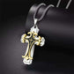 🔥2026 New Arrivals: 50%🔥Men's Two-Tone Cross Pendant Necklace