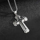 🔥2026 New Arrivals: 50%🔥Men's Two-Tone Cross Pendant Necklace