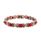 Antique Copper Finish Magnetic Stone Bracelet