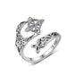 S925 Sterling Silver Celtic Knot Open Ring（50% OFF）