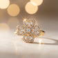 Lucky Four-leaf Clover Spin Ring