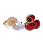 Lucky Four-leaf Clover Spin Ring