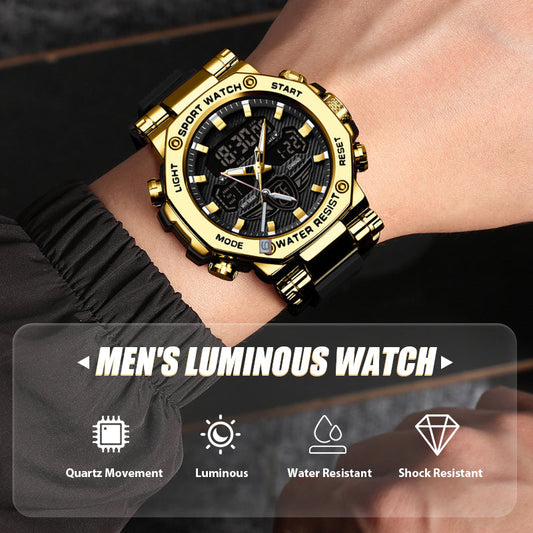 🔥 Hot Sale 50% OFF 🔥Men's Multifunction Waterproof Luminous Watch⌚