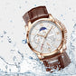Men's Multifunction Waterproof Luminous Quartz Watch