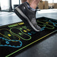 Non-Slip Diatomaceous Earth Squat Target Mat