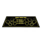 Non-Slip Diatomaceous Earth Squat Target Mat