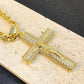 Jesus Crucifix Pendant Necklace – 14K Gold Plated, Gift Box & Spiritual Protection 🙏