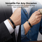 Square Beaded Hematite Bracelet For Men