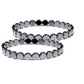 Square Beaded Hematite Bracelet For Men