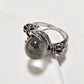 🔥Gothic Crystal Ball Hand Ring