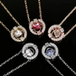💥 Sweatproof Plated Sparkling Dance Rhinestone Necklace