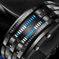 Men's Cool Binary Watch Stainless Steel LED Bracelet Style Fashion Blue Light Sports Watch Vacuum Plated Stylish Watch