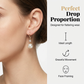 Elegant Sparking Drop Earrings for Women