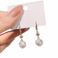 Elegant Sparking Drop Earrings for Women