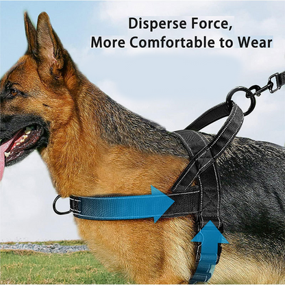 📢📢50% OFF !! ⏰ Heavy‑Duty Tactical Dog Harness – No‑pull, no‑choke. 🛡️✨