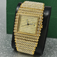 Bling Geometric Square Dial Watch