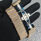 Bling Geometric Square Dial Watch