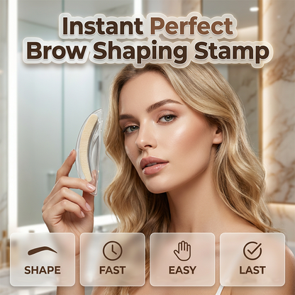 🔥Last Day BUY 1 GET 1 FREE😉Effortless Brow Shaping Stamp Tool