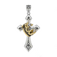 ⛪ LIMITED-TIME 50% OFF! ✨ Vintage Crown Cross Necklace – Titanium, Hypoallergenic, Meaningful ✝️