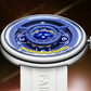 Fashion Space-Inspired Luminous Quartz Watch