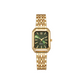 ⌚ LIMITED-TIME 50% OFF! ✨ Women's Square Quartz Watch – Gold, Rectangular Dial, 200mm 🌸