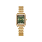 ⌚ LIMITED-TIME 50% OFF! ✨ Women's Square Quartz Watch – Gold, Rectangular Dial, 200mm 🌸
