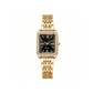 ⌚ LIMITED-TIME 50% OFF! ✨ Women's Square Quartz Watch – Gold, Rectangular Dial, 200mm 🌸