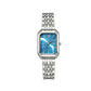 ⌚ LIMITED-TIME 50% OFF! ✨ Women's Square Quartz Watch – Gold, Rectangular Dial, 200mm 🌸