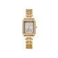⌚ LIMITED-TIME 50% OFF! ✨ Women's Square Quartz Watch – Gold, Rectangular Dial, 200mm 🌸